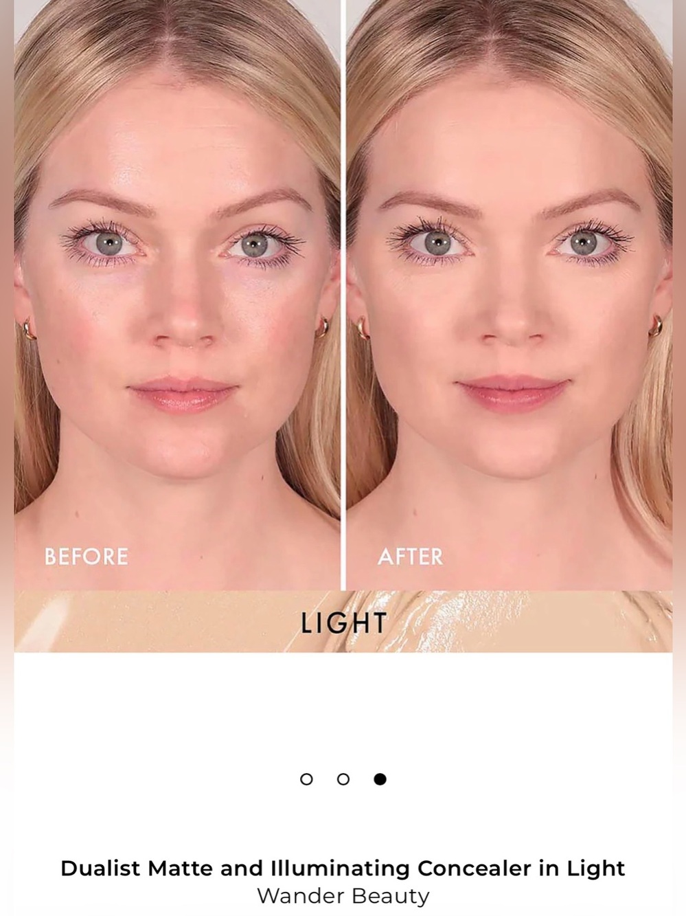 New in box Wander Beauty Dualist Matte and Illuminating Concealer - plus gift - - Picture 3 of 9